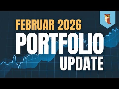 7.500 € ohne Überstunden - mein Depot arbeitet jetzt für mich | Portfolio Update Februar 2026