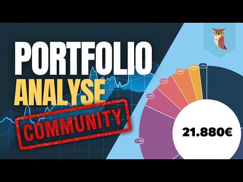 29-Jähriger mit 55 % Sparquote – er schlägt den Markt! | Community Portfolio 005